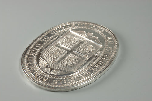 Silver Desk Seal Richard PROSSER Archdeacon of Durham 1808