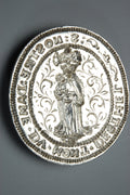 17/18thC Marked Silver Italian Religious Fob Seal - Nostre Dame du Mont Destel
