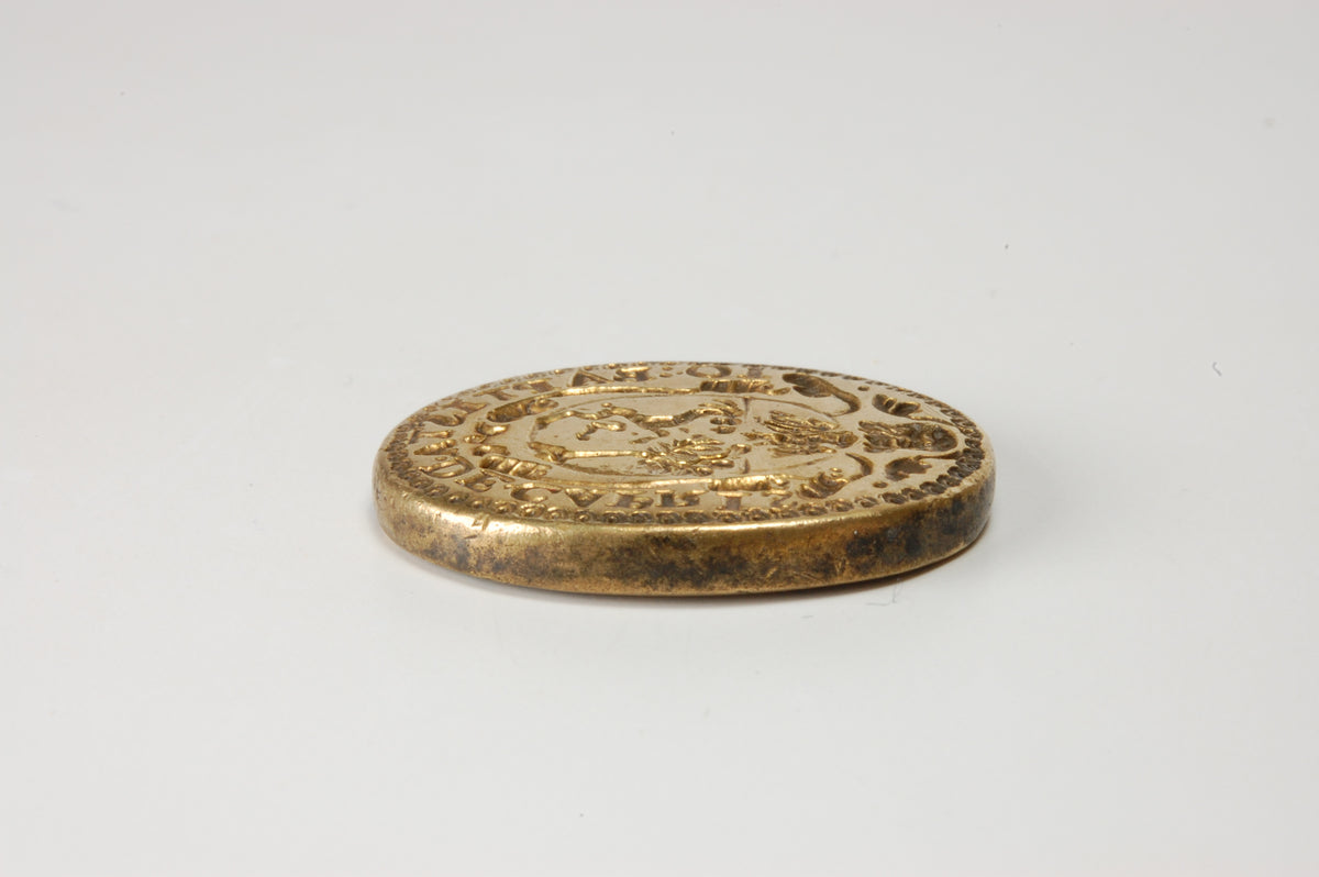 Pair of Small 18thC Continental Armorial Wax Seals
