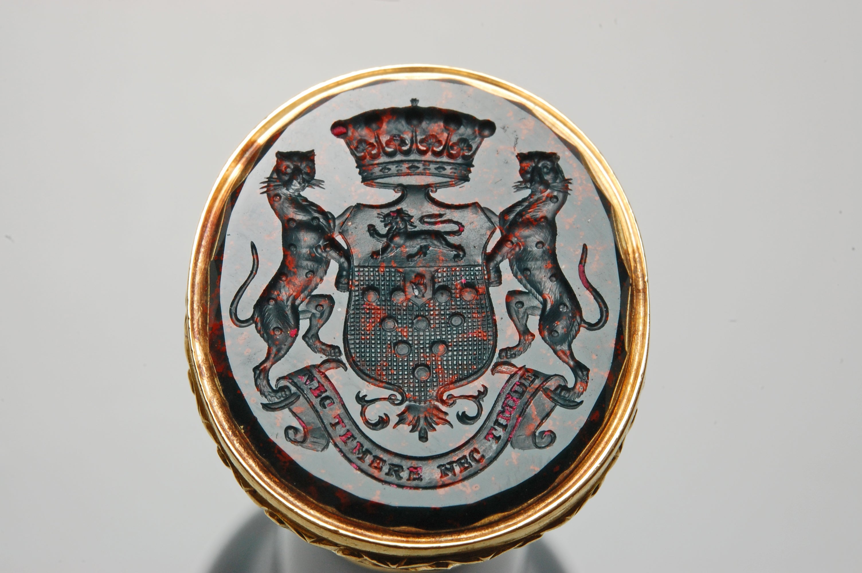 THE SEAL OF THE 4TH EARL OF BRADFORD c1900