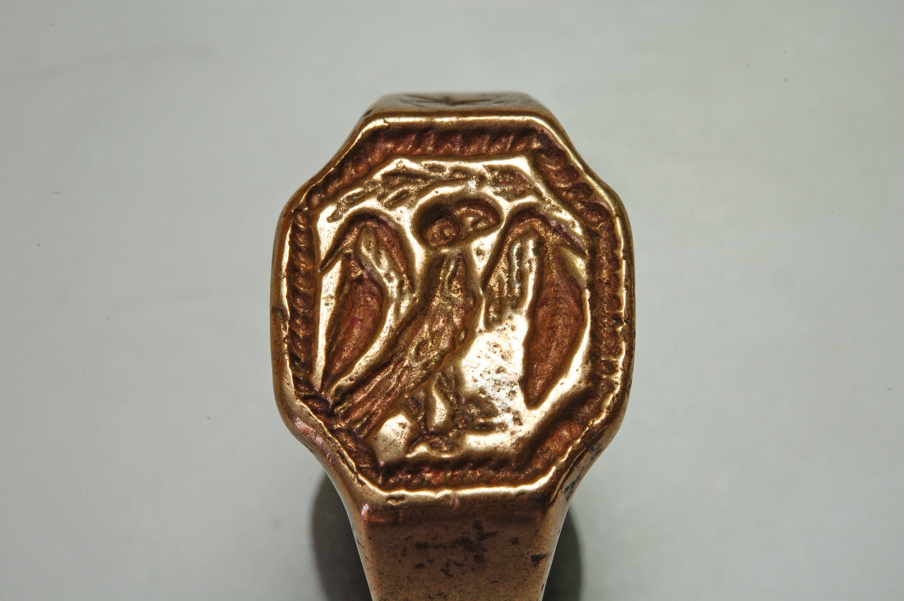 BRONZE RING REPUTED THAT OF SIR JOHN HAWKWOOD 1323-1394