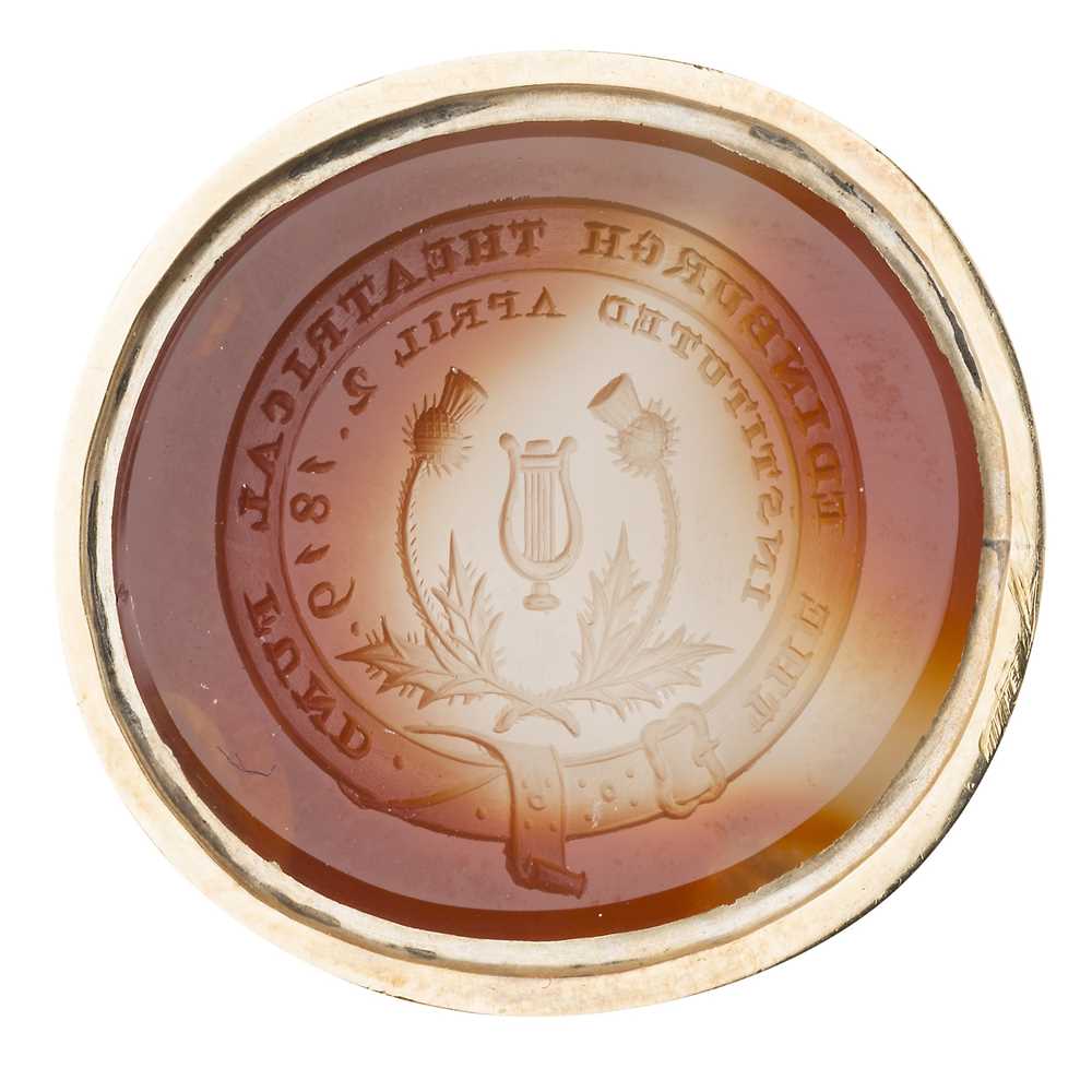 THE EDINBURGH THEATRICAL FUND SEAL CIRCA 1819