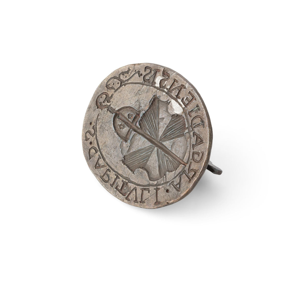 An Early Bishop of Argyll Medieval Copper Desk Wax Seal