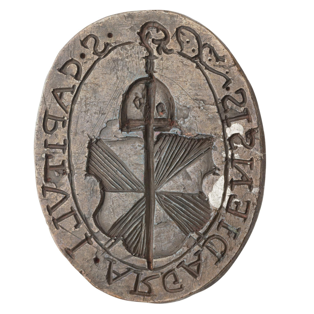 An Early Bishop of Argyll Medieval Copper Desk Wax Seal