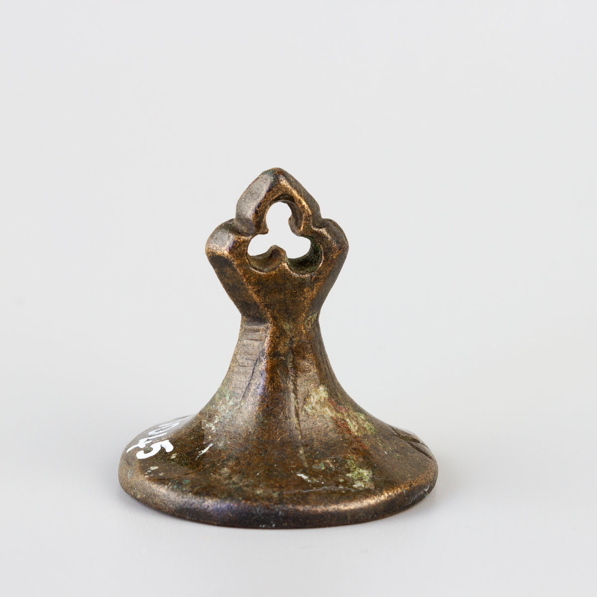 Front of 14th century bronze wax seal