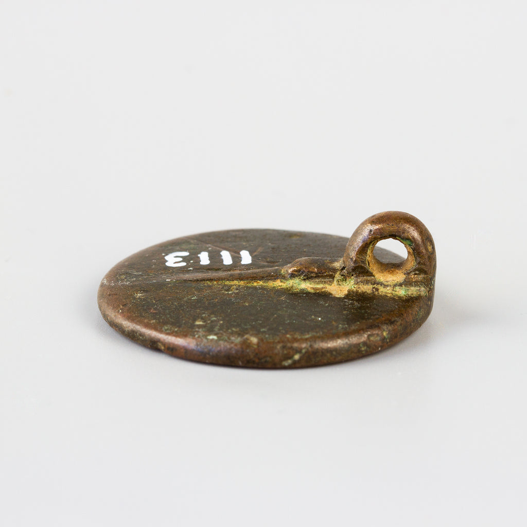 Suspension loop on 13th century wax seal