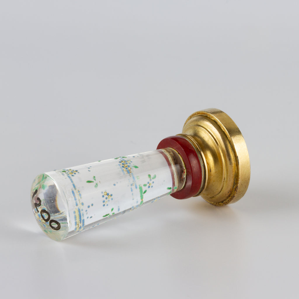 Rock Crystal and Gilt Silver Desk Seal