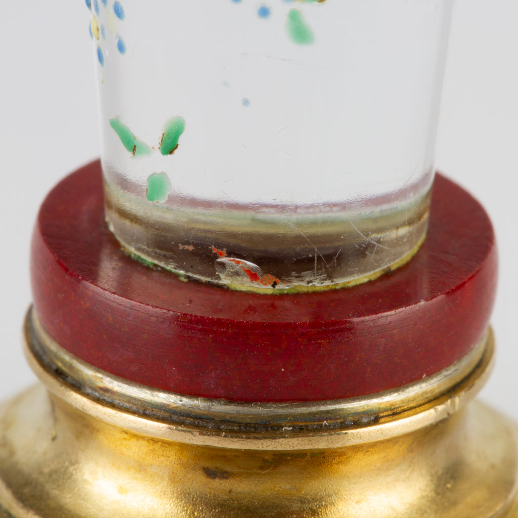 Rock Crystal and Gilt Silver Desk Seal