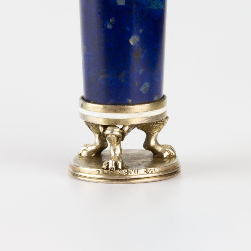 Foot of wax seal showing hallmarks George Scheid