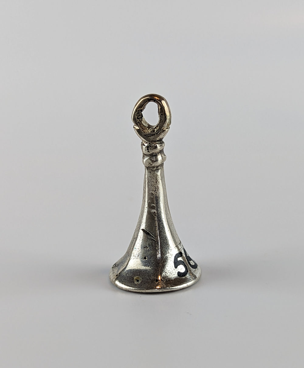 Late Medieval Solid Silver Armorial Fob Seal