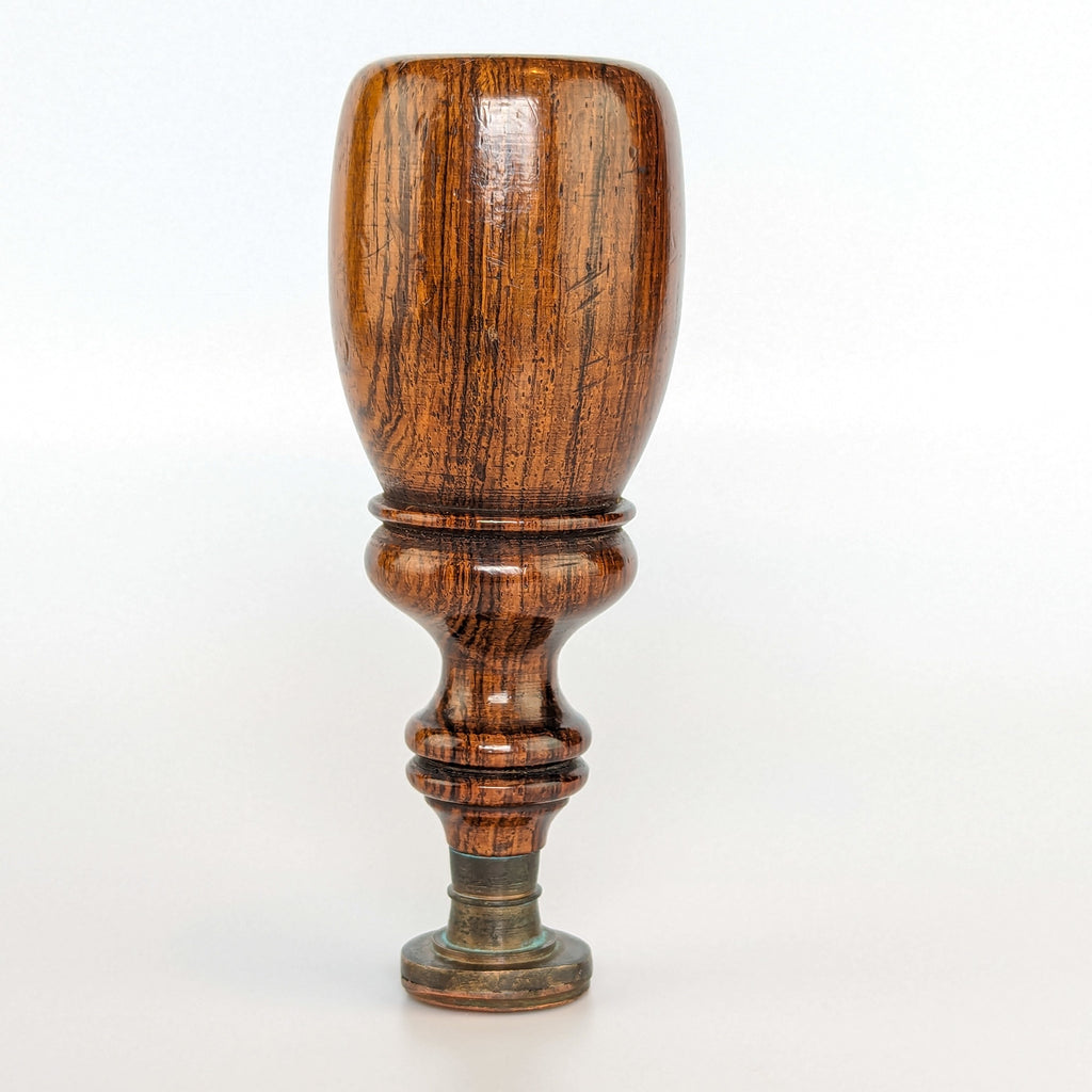 c1831 Mahogany Copper Desk Seal - William ROSCOE
