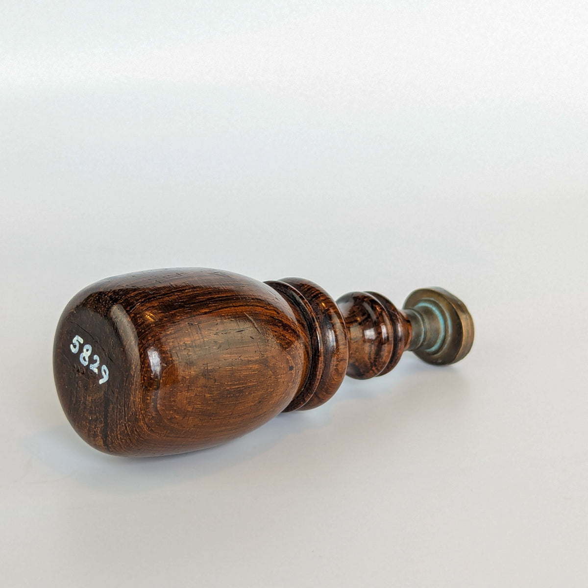 c1831 Mahogany Copper Desk Seal - William ROSCOE