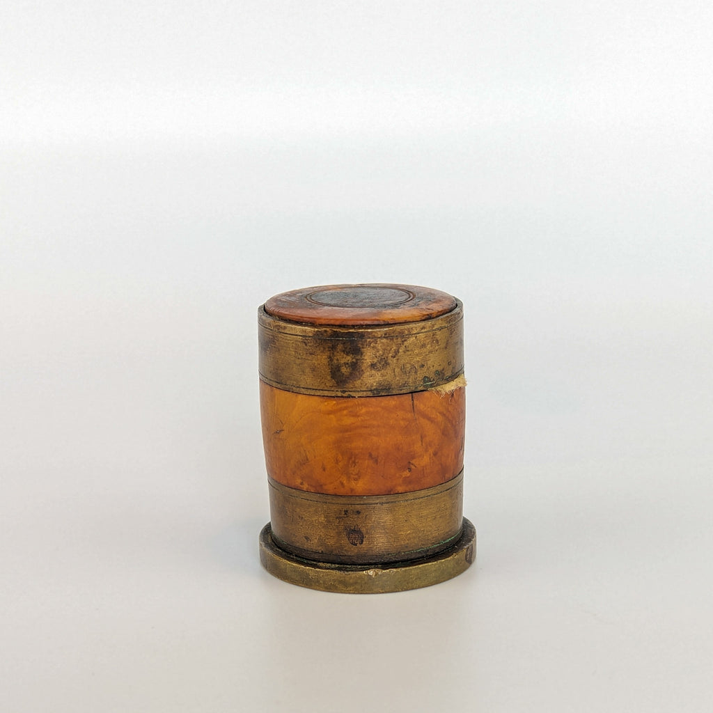 Late 18thC Armorial Desk Seal Governor of Sissach, Switzerland