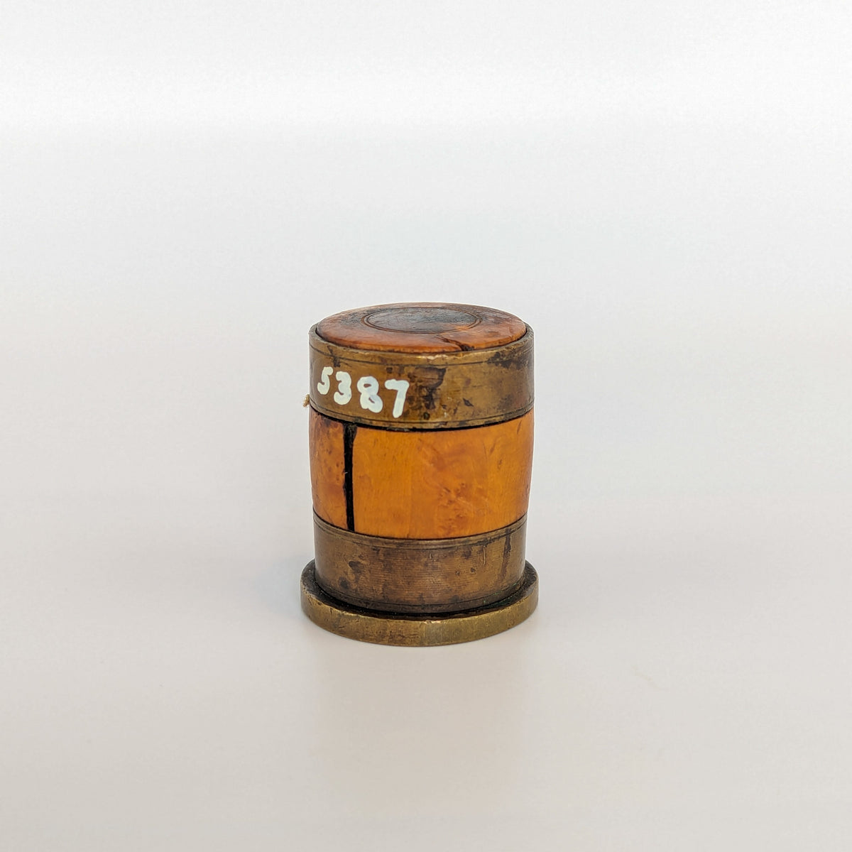 Late 18thC Armorial Desk Seal Governor of Sissach, Switzerland