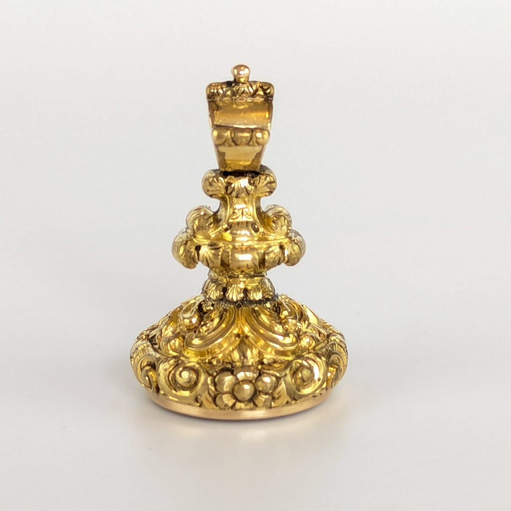 c1800 Gold and Bloodstone Fob Seal - Salop Fire Office