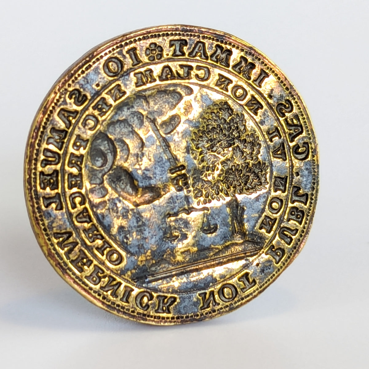 Early German Notarial Desk Seal - Samuel Wernick