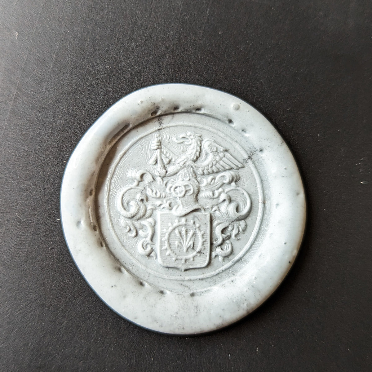Wax impression of Anklam  antique seal
