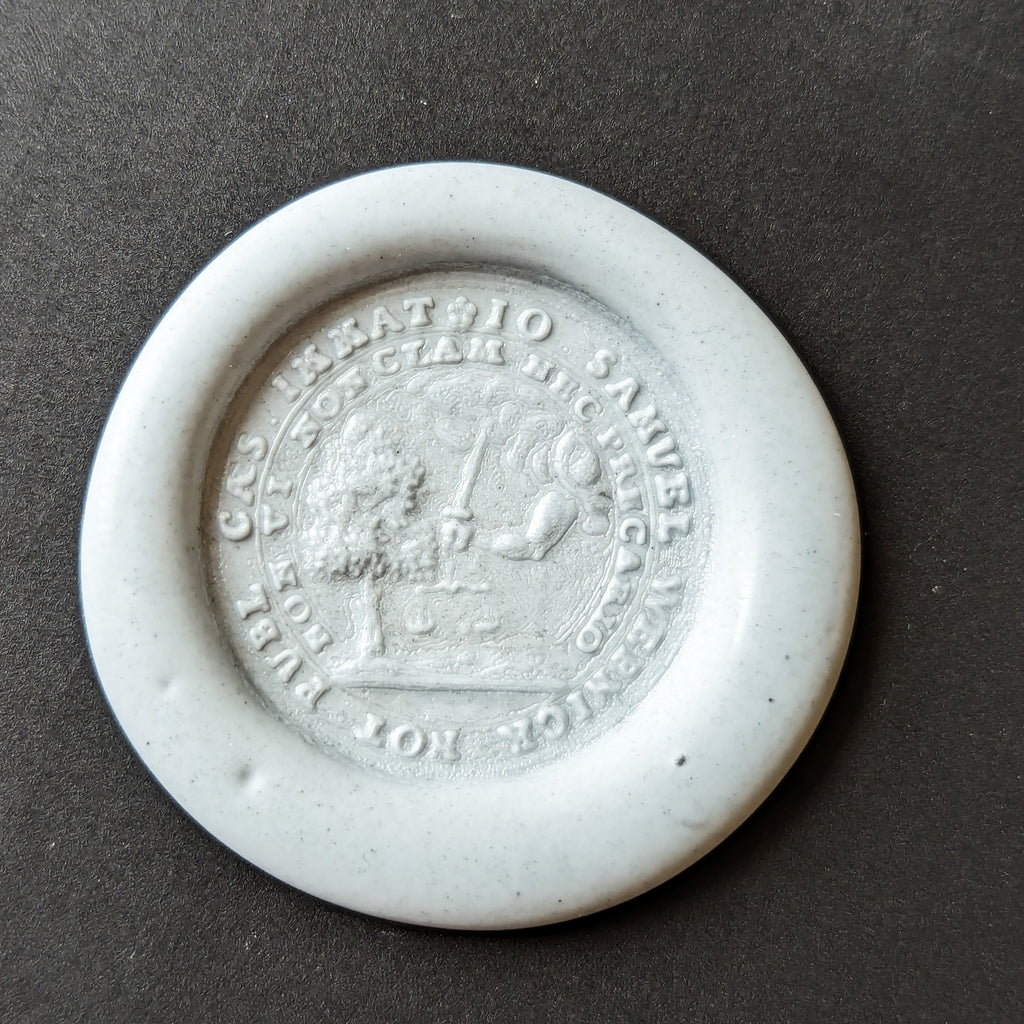 Early German Notarial Desk Seal - Samuel Wernick