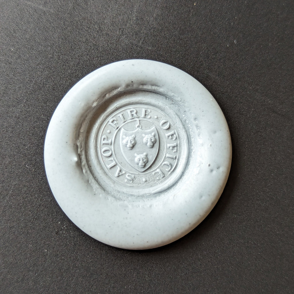 c1800 Gold and Bloodstone Fob Seal - Salop Fire Office