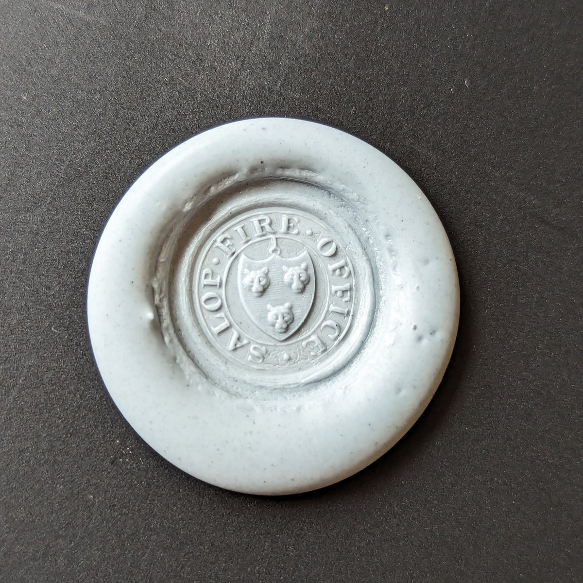 c1800 Gold and Bloodstone Fob Seal - Salop Fire Office