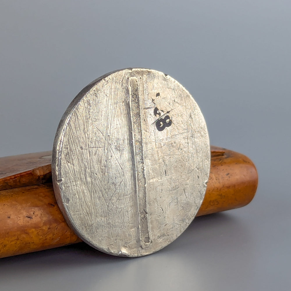 Early French Silver Royal Court of ACIGNE Desk Wax Seal