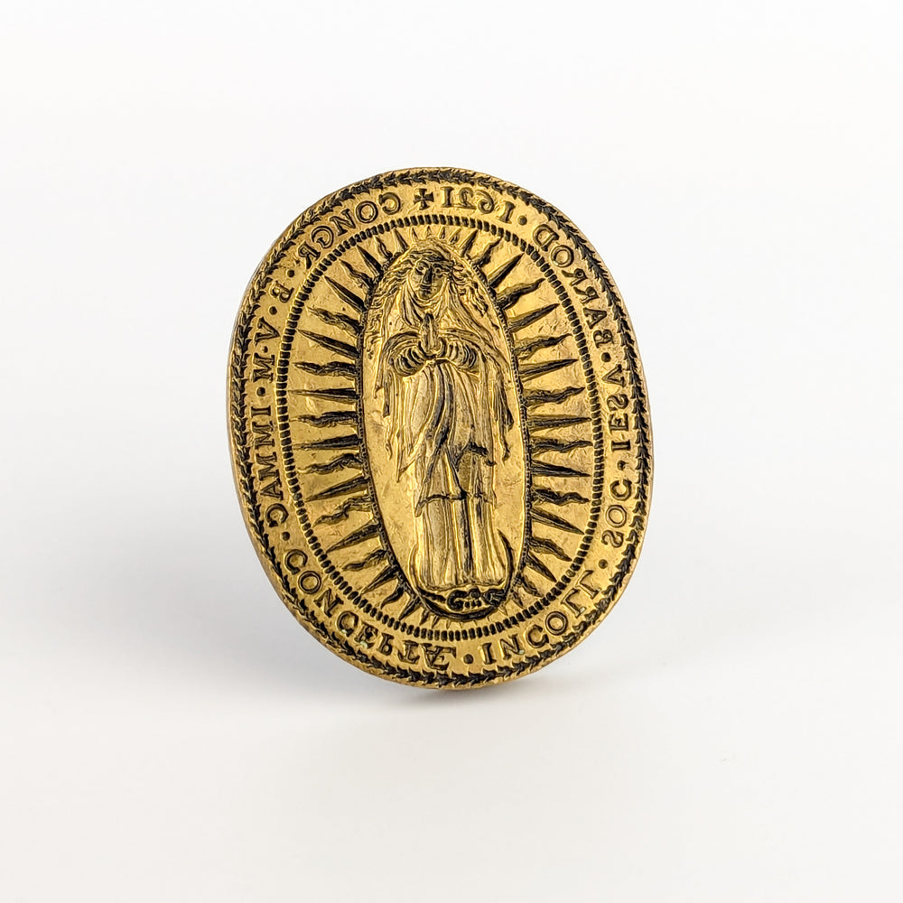 1621 Brass Society of Jesus Desk Wax Seal