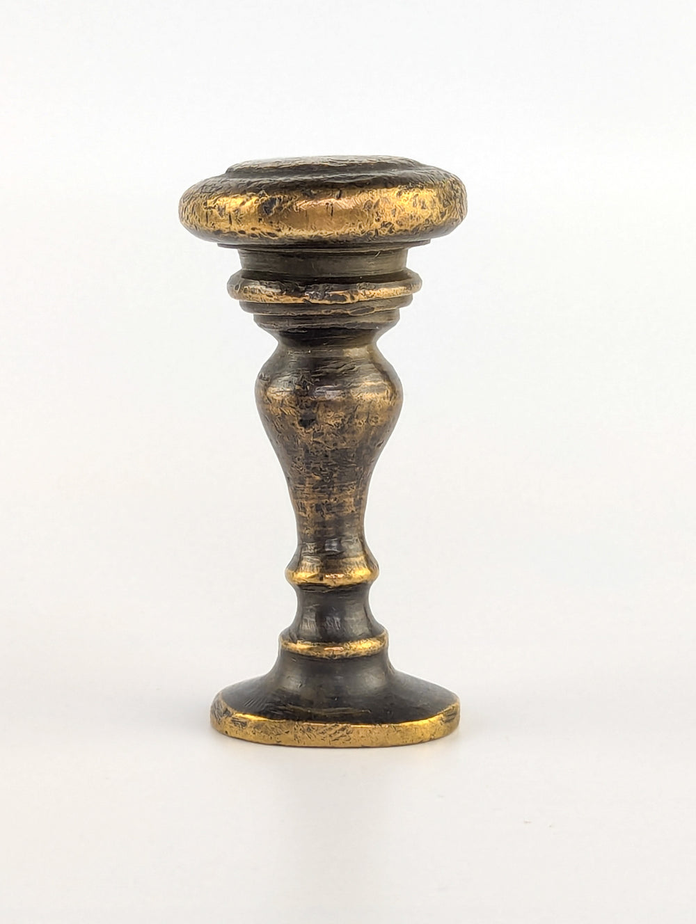 17thC Bronze Religious Capuchine Desk Seal