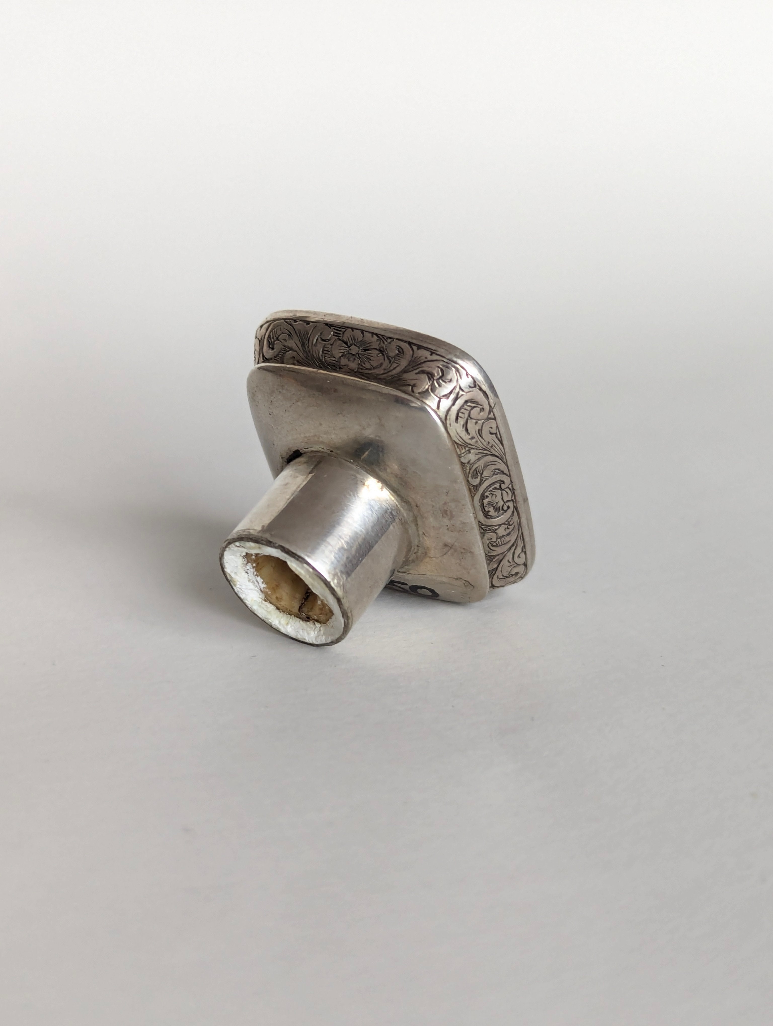 1st Duke Wellington 18thC English Hardstone Silver Desk Seal