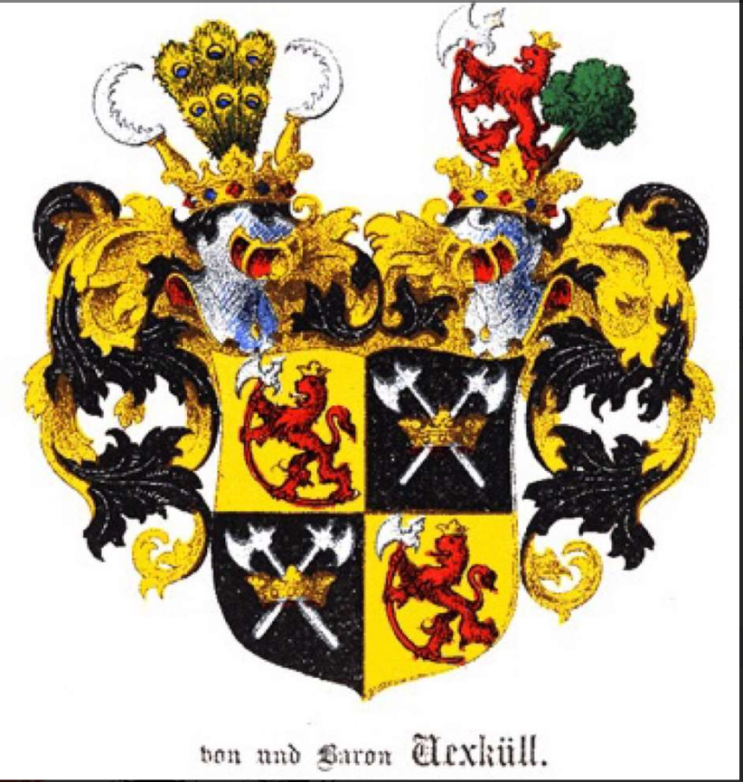 Crest armorial of Uexkull family