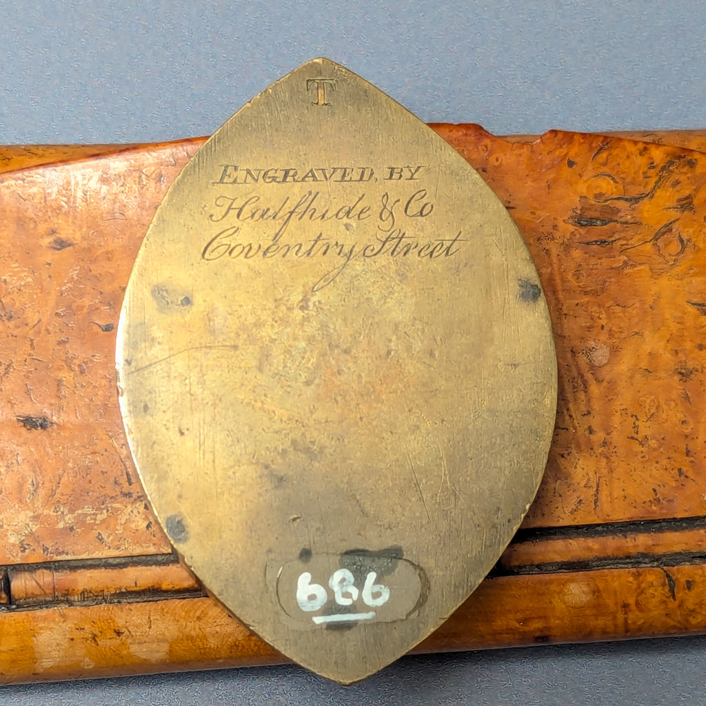 c1810 Bronze Religious Armorial Desk Seal - Charles Moss, Bishop of Oxford
