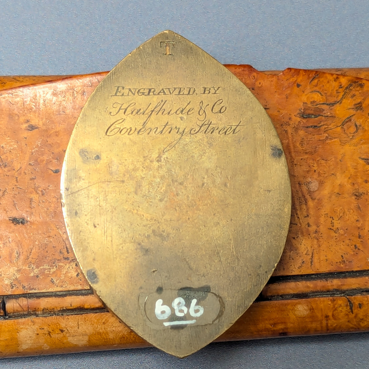 c1810 Bronze Religious Armorial Desk Seal - Charles Moss, Bishop of Oxford