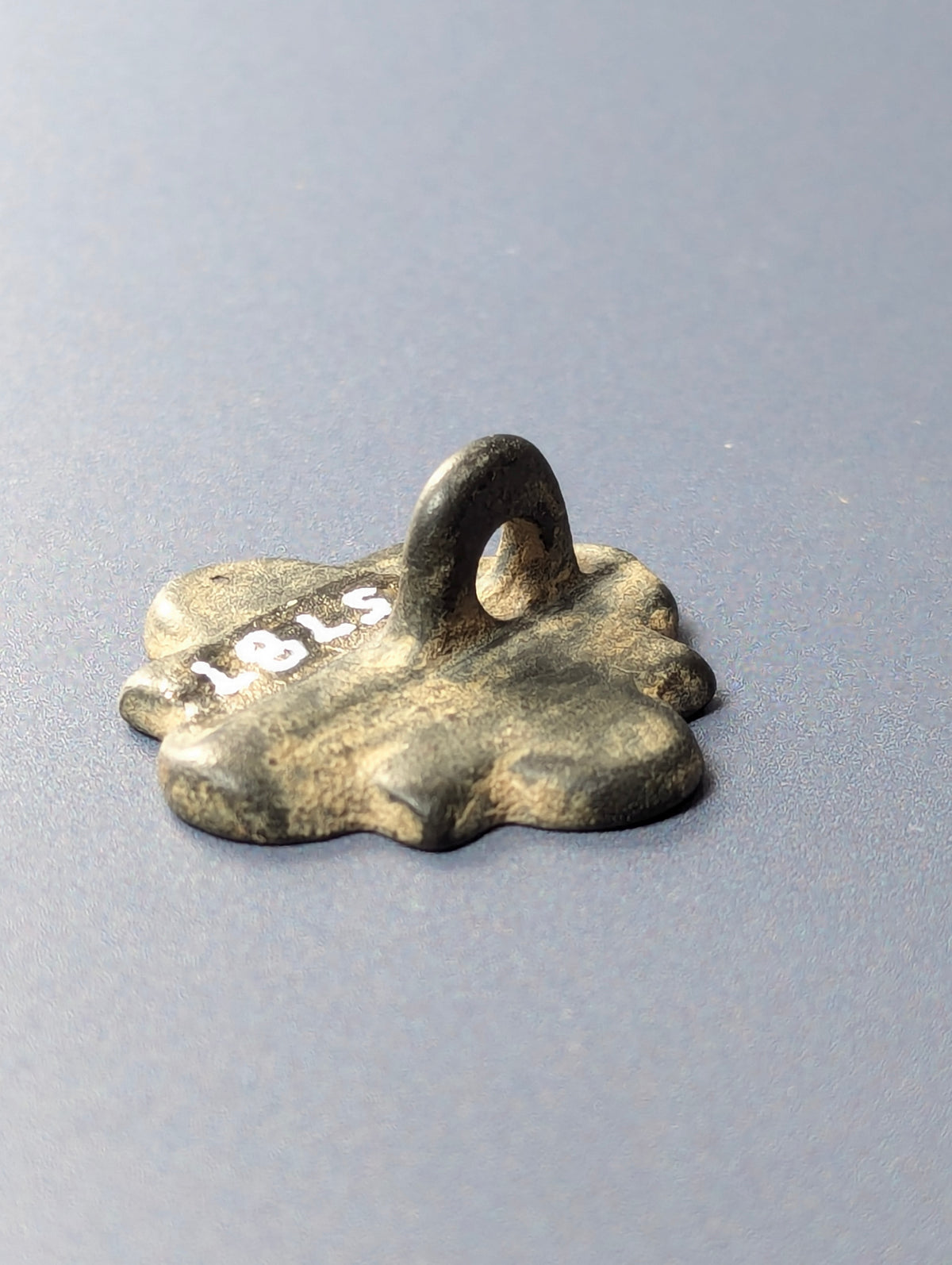 Fine Bronze 14thC Square Panel Seal - S'DOMIV GOFBRANOM
