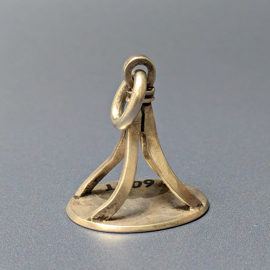 18thC Silver Germanic Bishop's Armorial Fob Seal