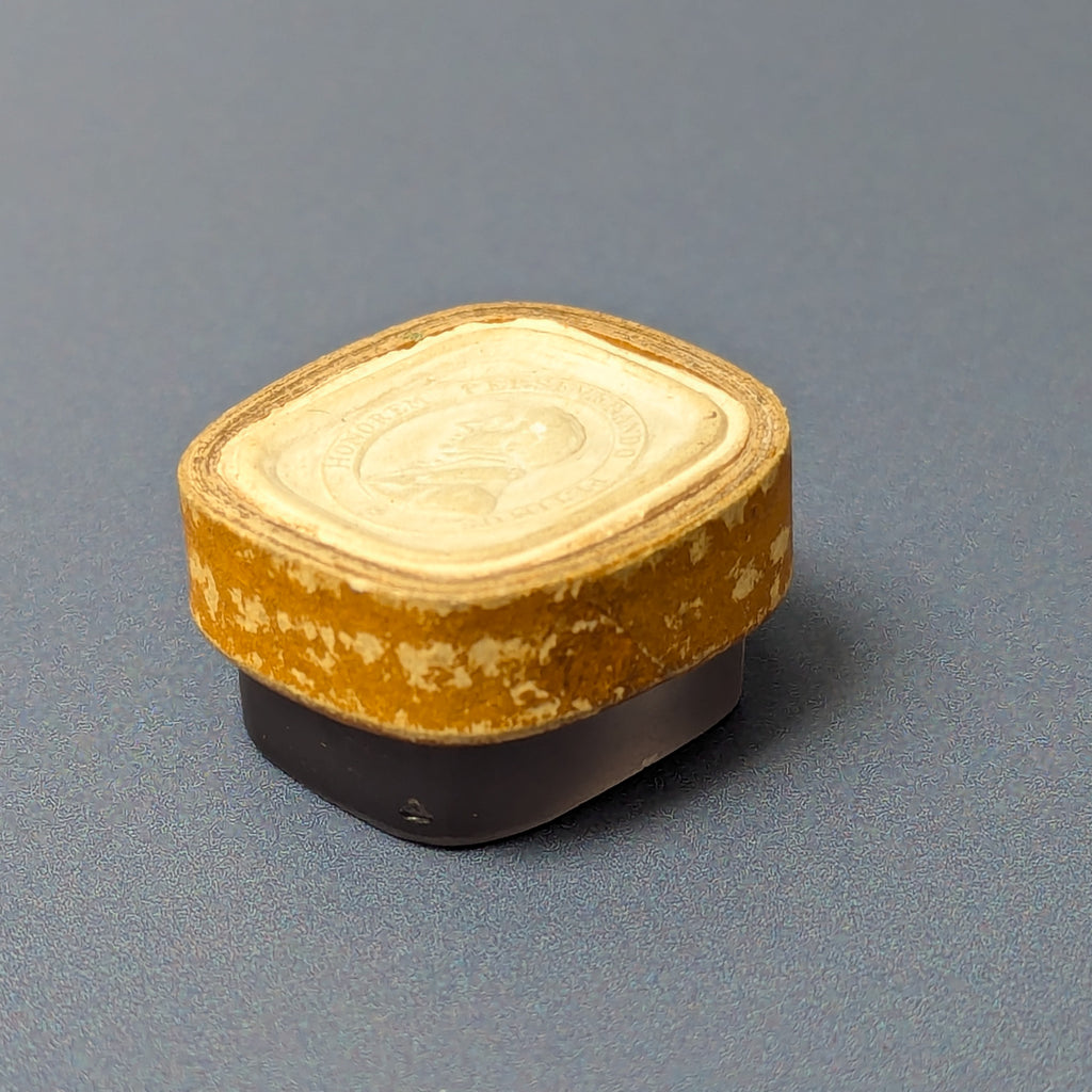 c1817 Glass Plaster Desk Matrix -  Honorem Perseverando Petimus