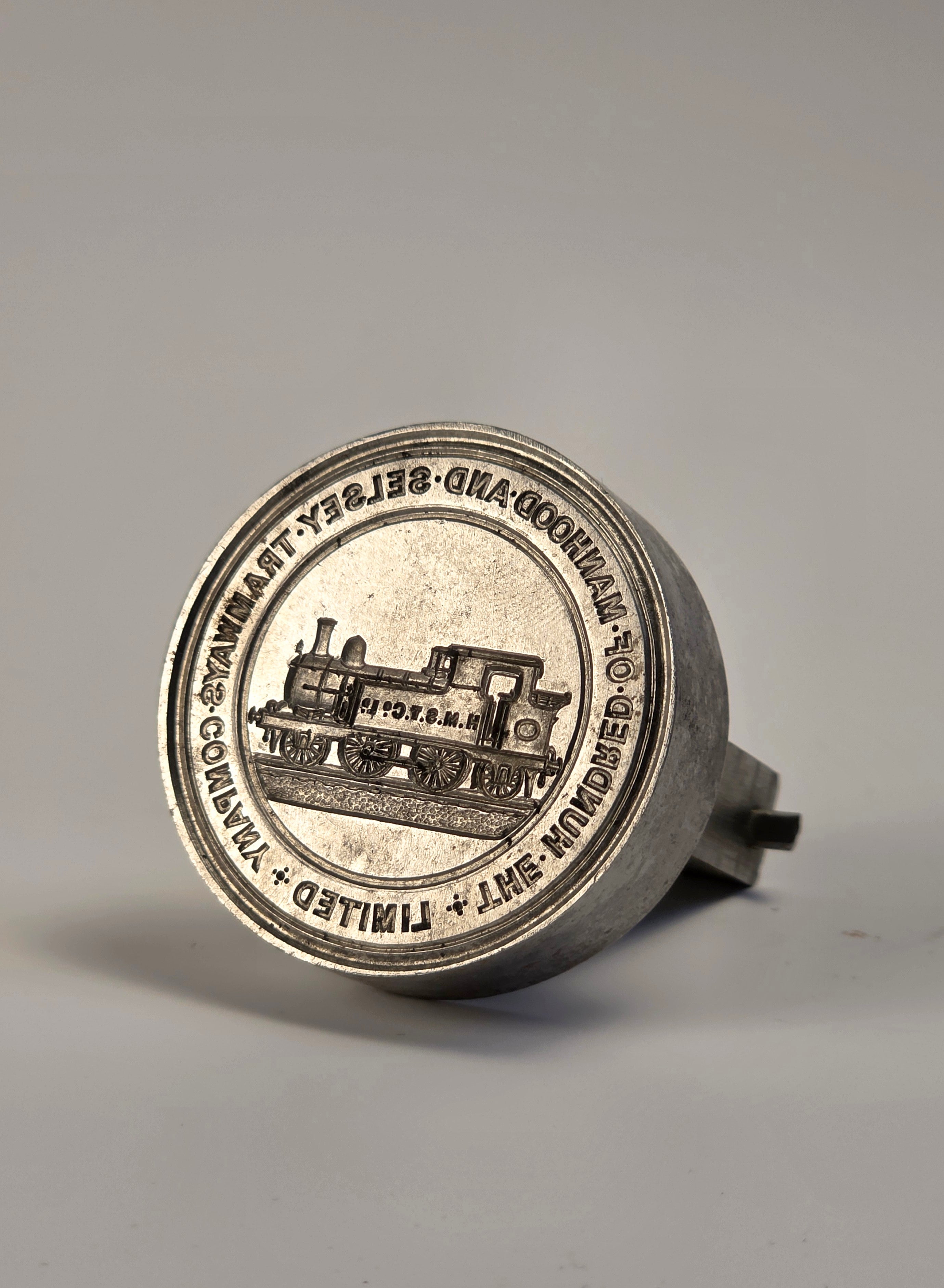 THE HUNDRED OF MANHOOD AND SELSEY TRAMWAYS COMPANY LTD DESK SEAL