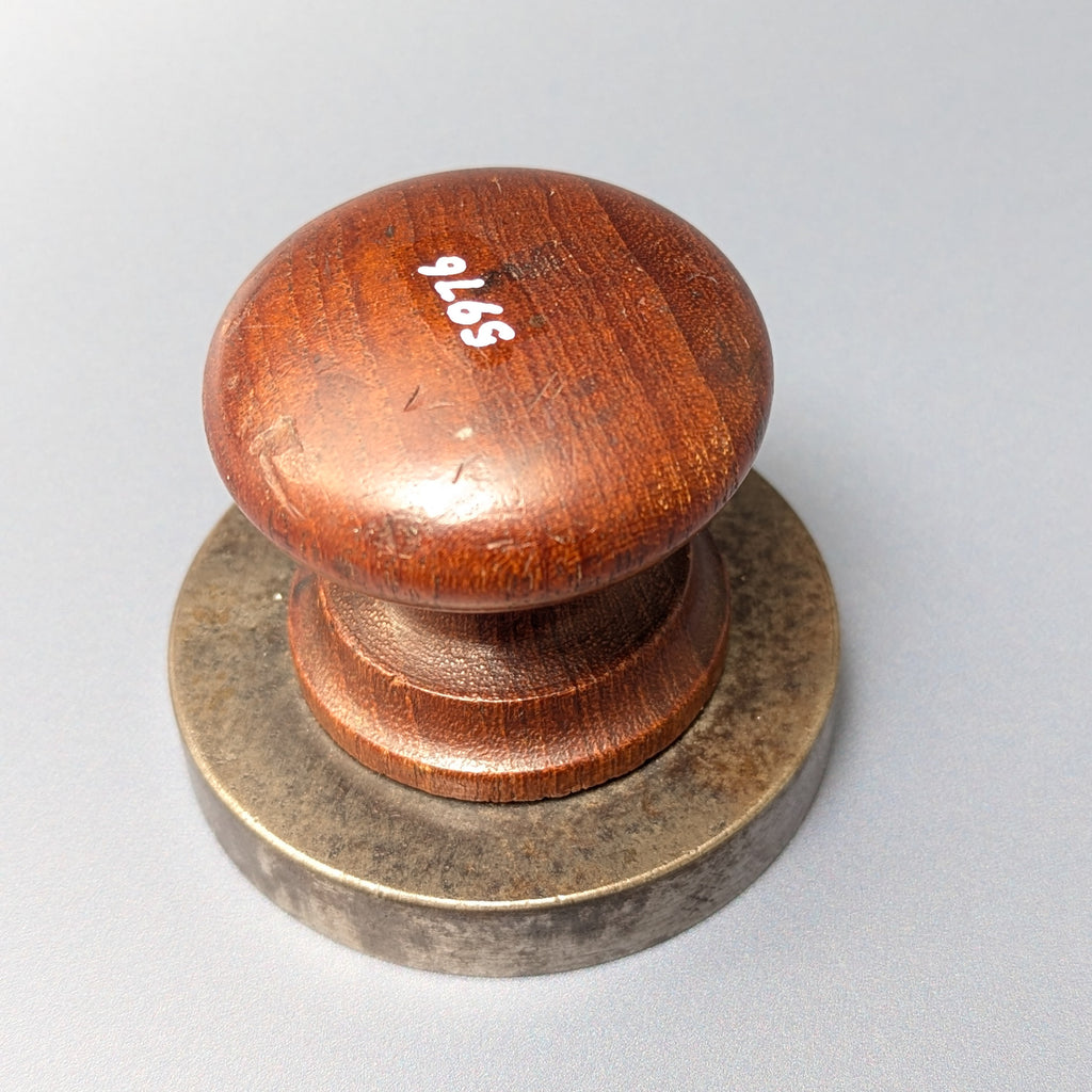 An 1860's Steel and Wood Desk Wax Seal - The Royal Agricultural Hall Company