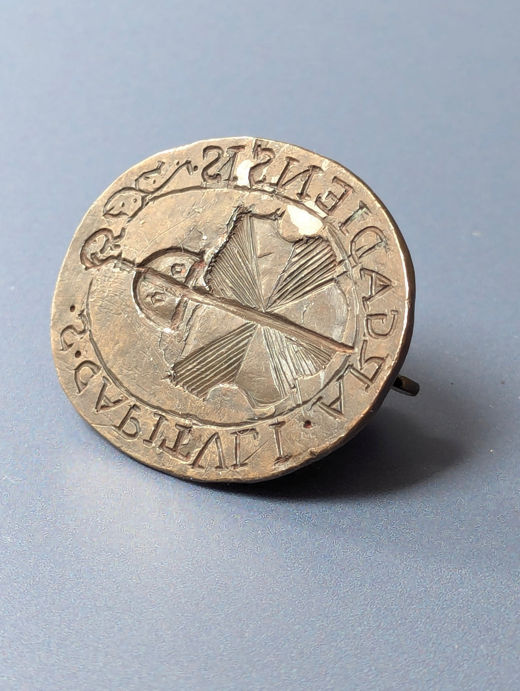 An Early Bishop of Argyll Medieval Copper Desk Wax Seal