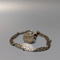 c1705 Steel Marriage Fob Seal on Chain - Duke Of Montagu/Lady Churchill