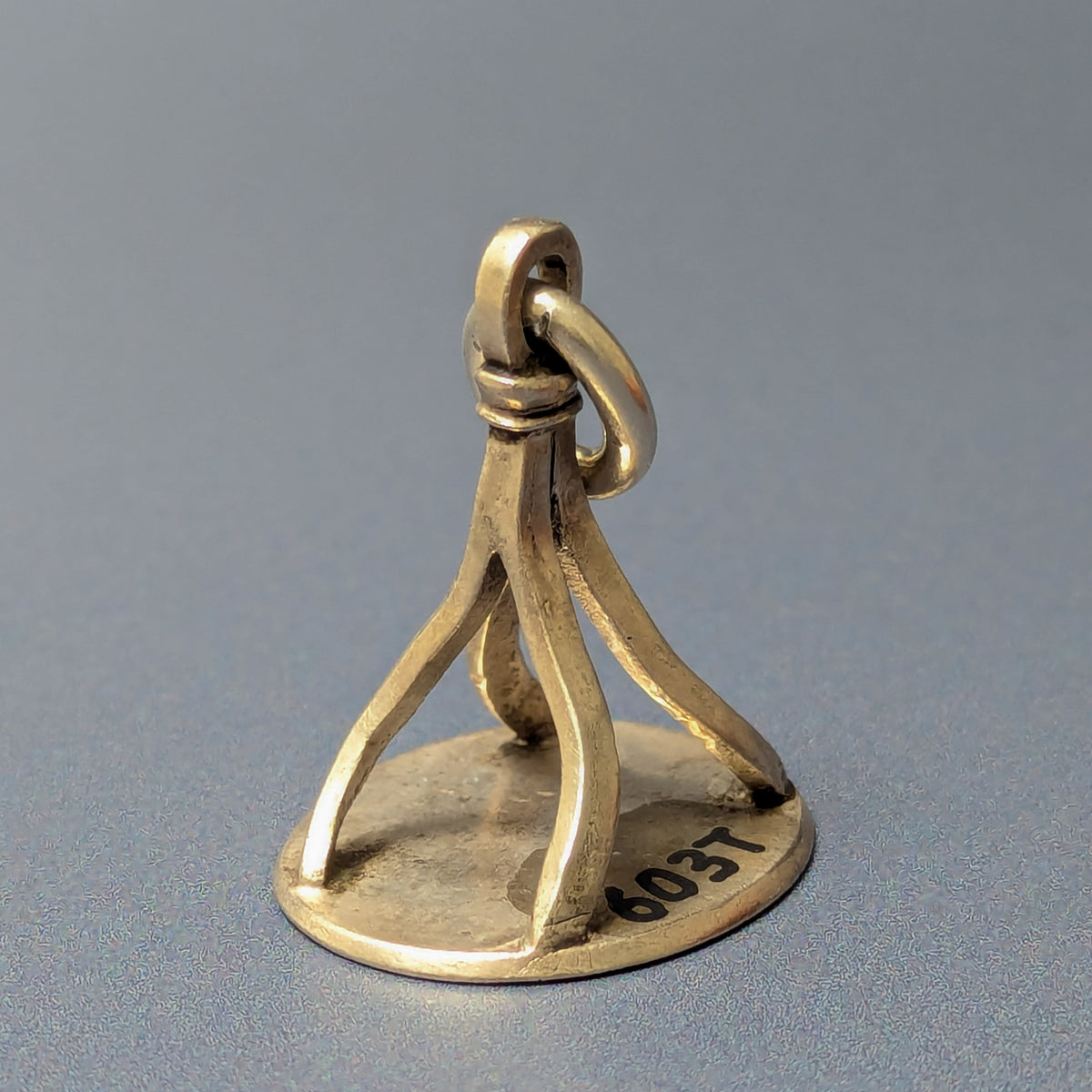 18thC Silver Germanic Bishop's Armorial Fob Seal