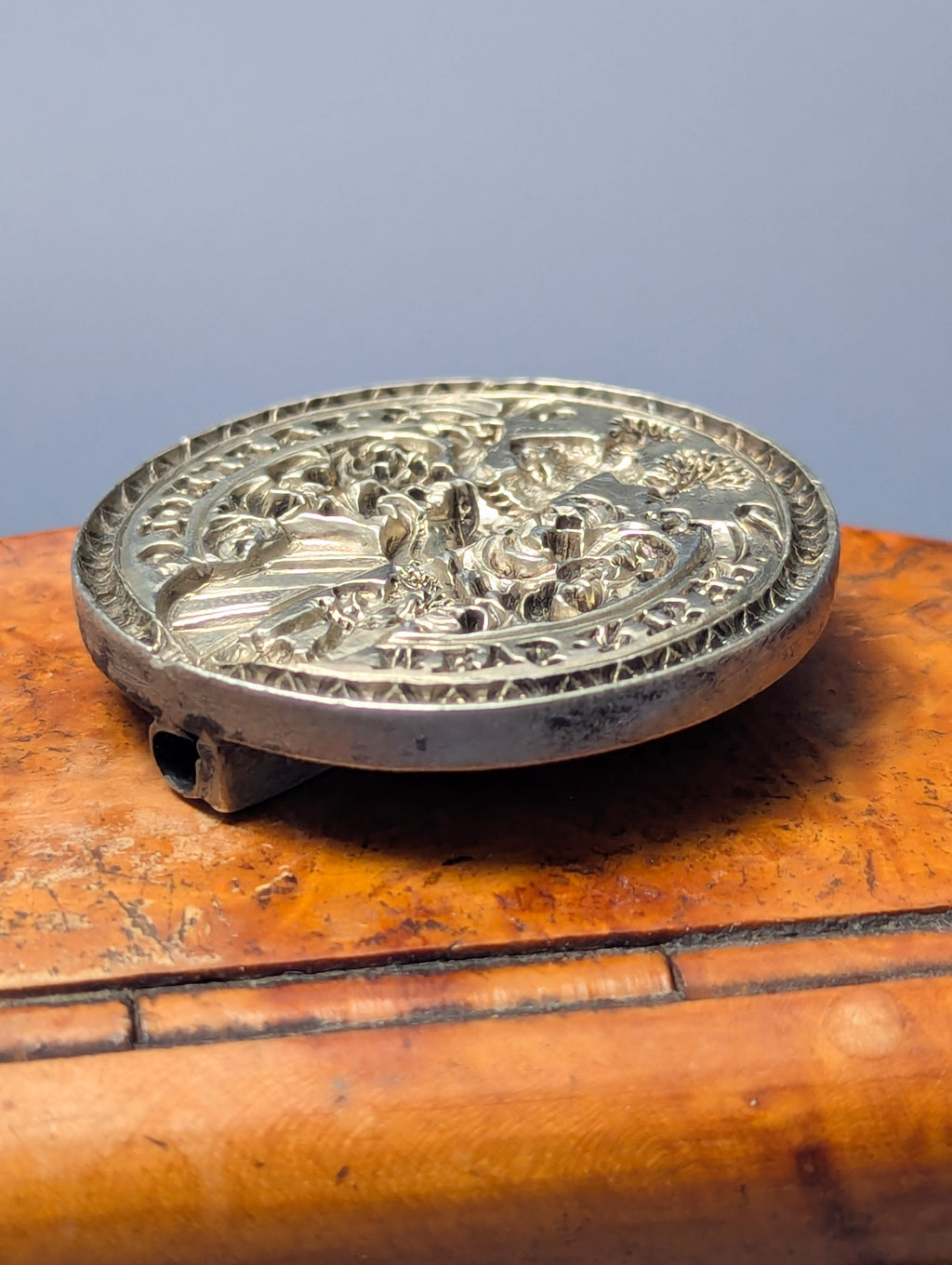 Late 17thC Silver Bavarian Fob Seal - Bartholomew Riser