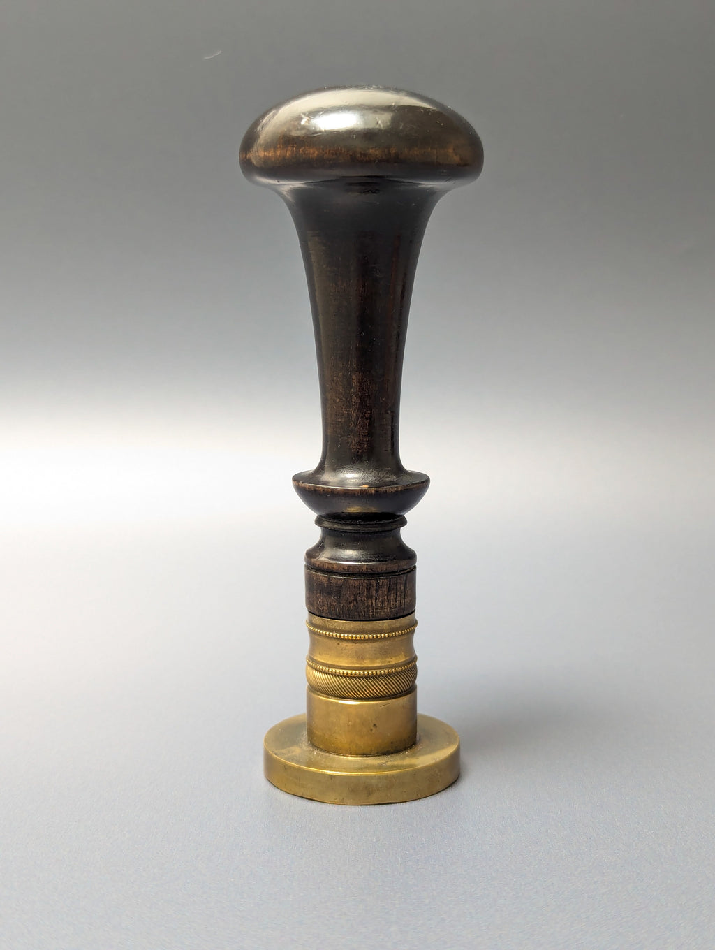 19thC French Brass Justice de Paix HAINAUT
