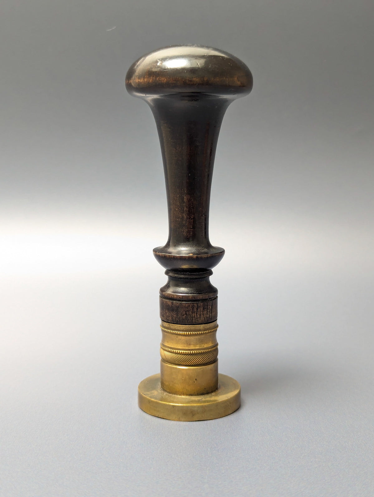 19thC French Brass Justice de Paix HAINAUT