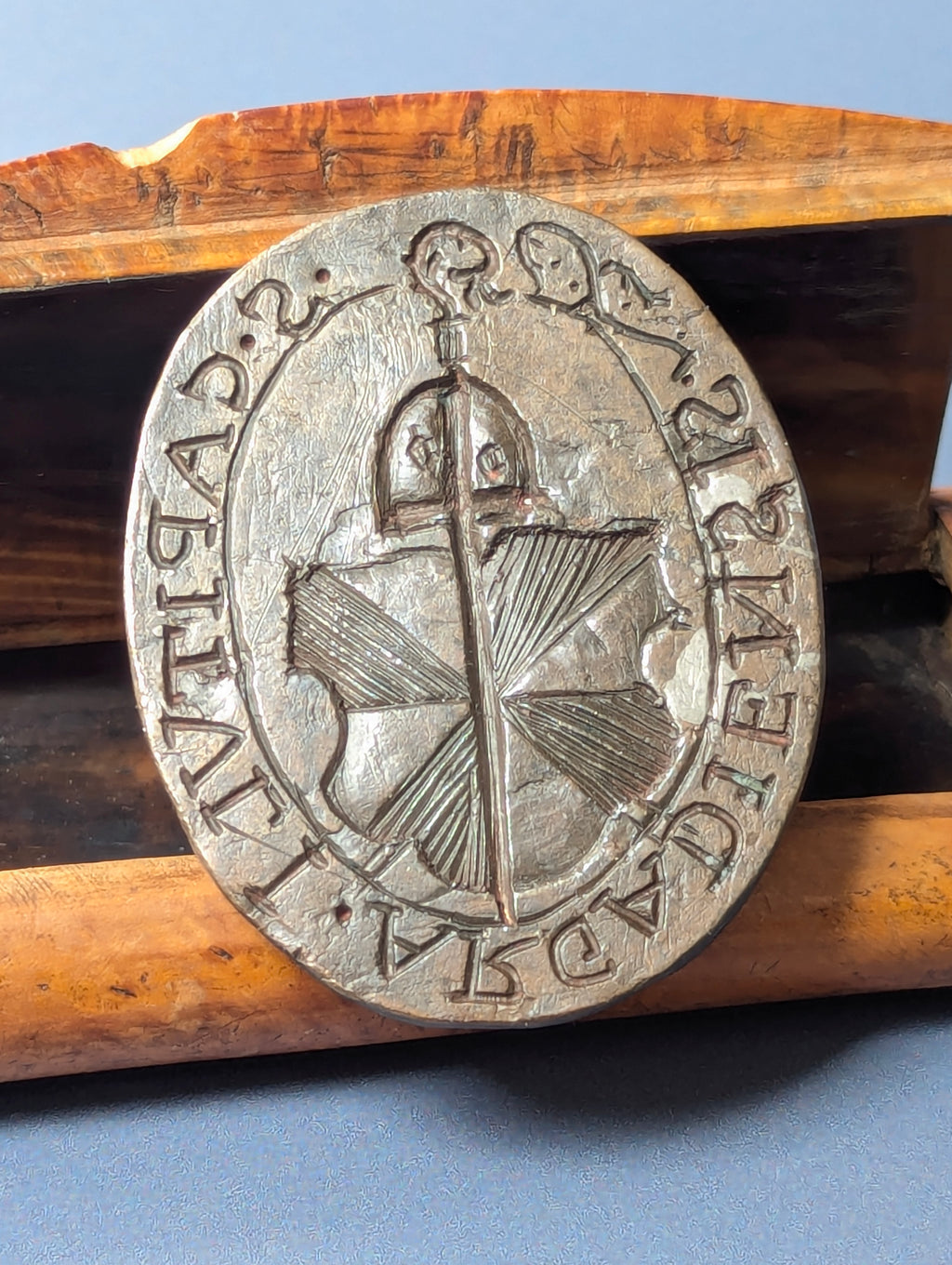 An Early Bishop of Argyll Medieval Copper Desk Wax Seal