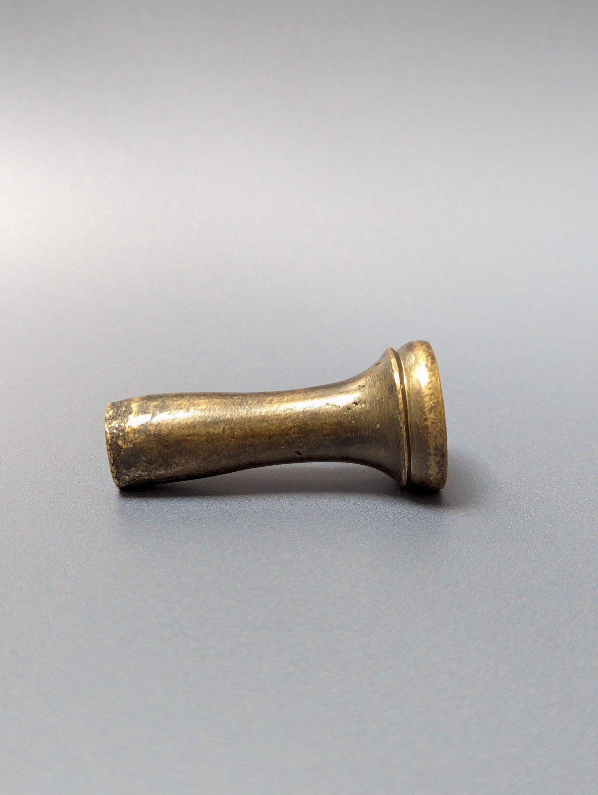 18thC Polish Brass Sobotka Town Desk Seal