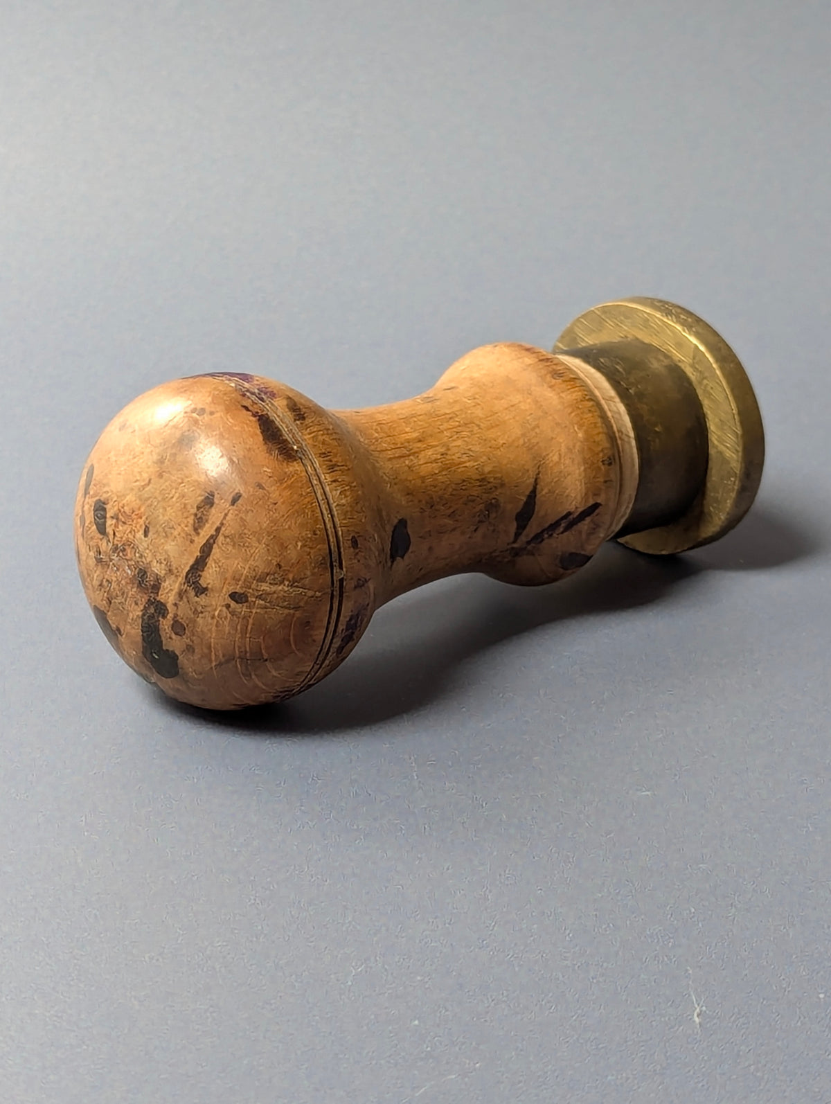 Early 19thC Religious German St. Catharinae Parish Desk Seal