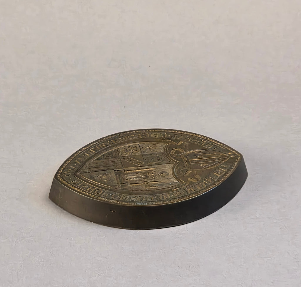 BRONZE SEAL FOR GEORGE MURRAY BISHOP OF SODOR AND MAN 1814