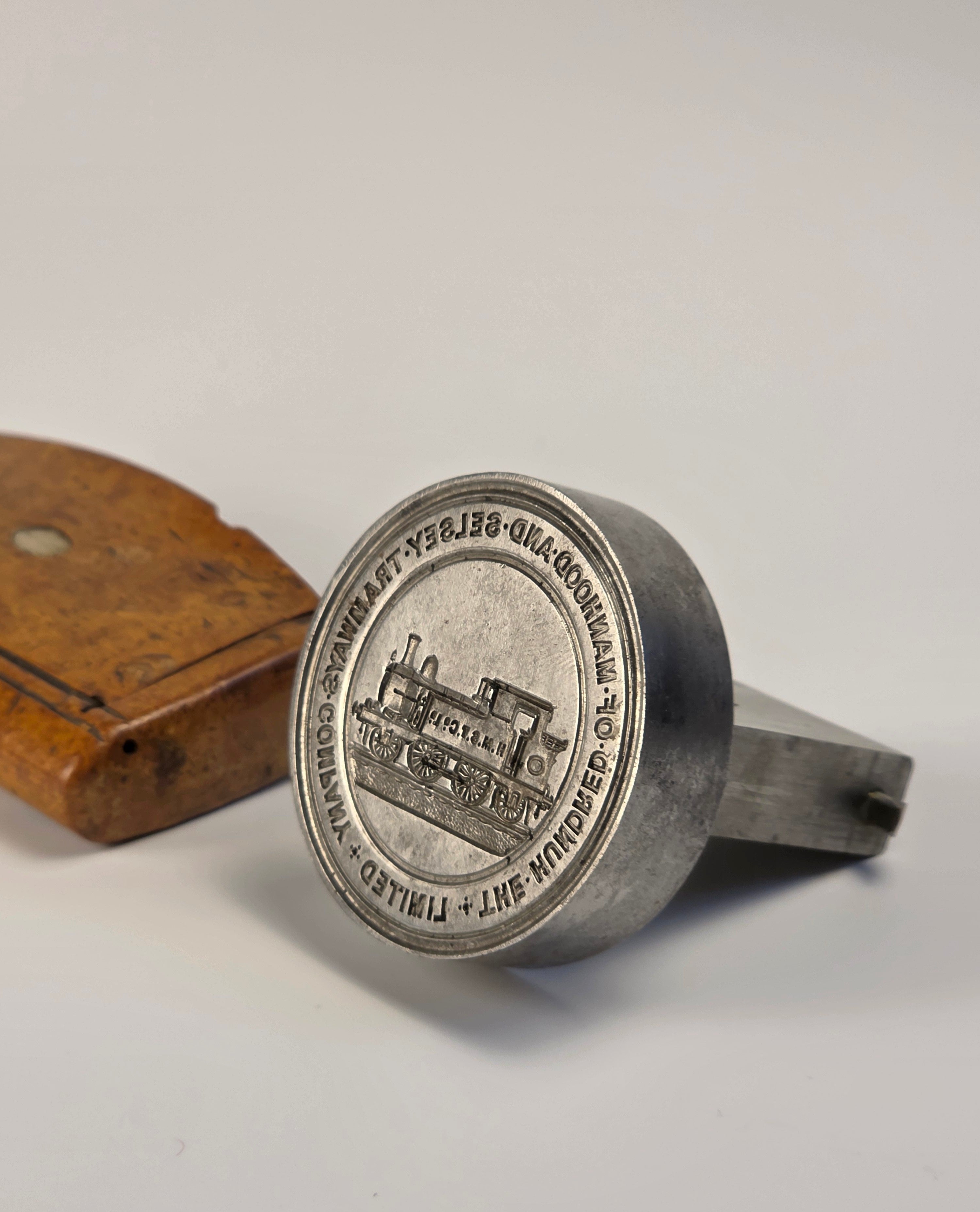 THE HUNDRED OF MANHOOD AND SELSEY TRAMWAYS COMPANY LTD DESK SEAL