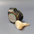 18thC Orkney Isles Hardstone Armorial Fob Seal - Leather Case - Seal of The Groat