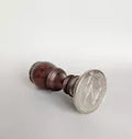 Early 19thC Newcastle Atholl Lodge Masonic Desk Wax Seal