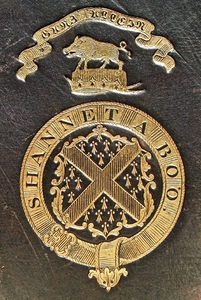 Armorial and motto for Fitzgerald family wax seal